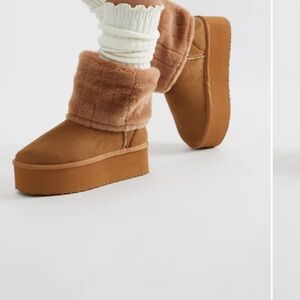 Fashion Nova Platform Booties